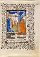 The Belles Heures of Jean de France, duc de Berry, The Limbourg Brothers (Franco-Netherlandish, active France, by 1399–1416), Tempera, gold, and ink on vellum, French